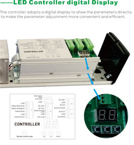 <span class=keywords><strong>OPÉRATEUR</strong></span> <span class=keywords><strong>DE</strong></span> PORTE OSCILLANTE ROBUSTE PRESSION ANTI-VENT - Product Image 2