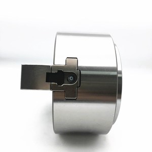 Mandrin de tour à 4 mâchoires standard taïwanais 5681012 pouces, corps en acier, mandrin hydraulique creux, collet 5681012 pouces, corps en acier - Product Image 4