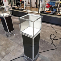 Ensemble de projecteurs de bureau LED portables modernes, étanches, robustes, en aluminium poli, pour vitrine de bijouterie, pour centre commercial, vente au détail