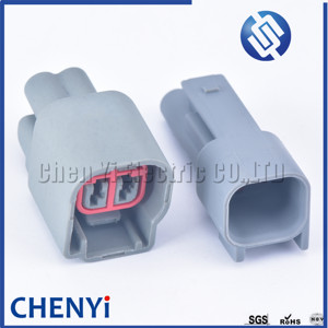 2 Pin otomotiv su geçirmez konnektör kablolama gündüz çalışan lamba tak Mustang için E-4014B Solenoid konektörü - Product Image 3