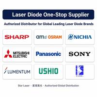 Diode laser verte SHARP authentique 520nm 50mW, boîtier plastique 4 broches, 5.9V 110mA, stock original pour système de module d'éclairage
