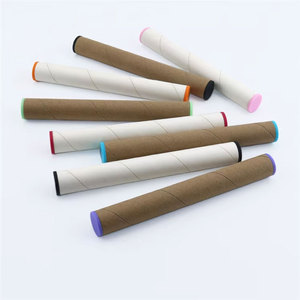 135mm Straight Kraft Paper Tube Custom Design Printed Cigar Paper Tube Packaging Tobacco Storage Smoking Products - Product Image 6