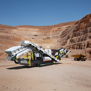 Trituradora de Cono Móvil de Neumáticos para Trituración de Minerales, Precio de Trituradora de Roca de 80-300 Tph, Planta de Trituración de Cono Móvil para Residuos de Construcción - Product Image 2