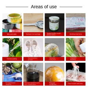 Tự dính Bopp công nghiệp căng phim 5cm 8cm 10cm mềm mại và độ cứng Takeaway niêm phong phim cho cây non ghép - Product Image 2