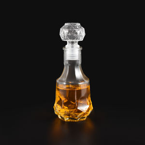 Venta de fábrica <span class=keywords><strong>Barato</strong></span> Buena 100mL Mini Decantador de <span class=keywords><strong>whisky</strong></span> de vidrio Botella de vino de vidrio hermético con tapón de vidrio - Product Image 1