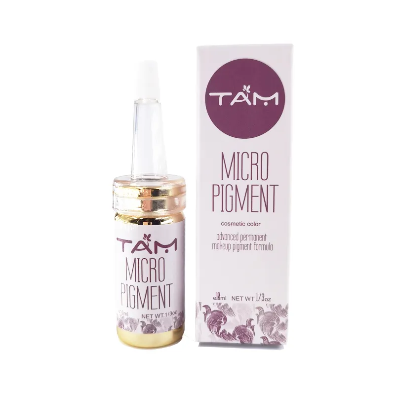 TAM pigmen tato alis, pigmen tinta tato bibir Eyeliner kosmetik untuk produsen riasan permanen