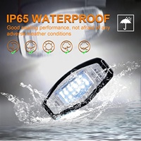 Luz LED para Matrícula CIGO, DC12V, 18 LED, Lente Transparente, para Sedán, Pilot, Odyssey, TL, TSX, MDX, ILX, RDX, Camioneta