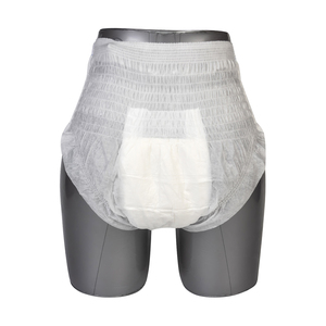 Cotone organico slip urinario incontinentale per anziani ospedale iginico prodotti in plastica mutandine monouso pannolino per adulti pull up - Product Image 2