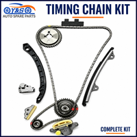 Kit Rantai Timing Lengkap YS Tensioner Guides Baru Cocok untuk T31 X-Trail Teana Navara QR25DE 2.5L Naturally Aspirated OE 130286N20A