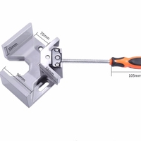 Pince à angle droit durable à 90 degrés pour menuiserie en aluminium à dégagement rapide