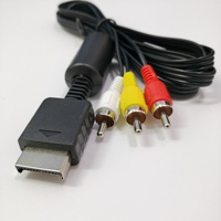 Câble audio-vidéo AV 1,8 m pour console de jeu Sony PS2 PS3, câble TV haute définition RGB, pièces de rechange universelles pour réparation en gros