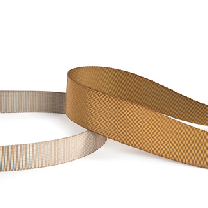 Môi trường thân thiện với màu xanh lá cây và tái chế rPet tái sinh Nylon tùy chỉnh tái chế dây đai màu đen Webbing - Product Image 3