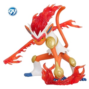 Statuetta Anime Infernape Pikachu Stile Pokémon, Ornamento per Auto, Decorazione per Case del Computer, Regalo da Collezione, Artigianato in Plastica a Tema Animale Domestico - Product Image 1