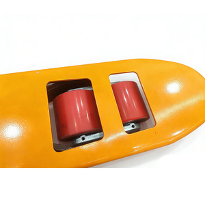 Nueva Carretilla Manual con Ruedas Recubiertas <span class=keywords><strong>de</strong></span> Goma, 2500 kg, Bajo Ruido y Alta Fricción, para Protección del Suelo en Restaurantes y Supermercados - Product Image 6