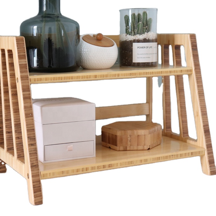 Бамбуковые стеллажи для хранения, настольная полка для хранения, книжная полка, стеллаж, стеллаж для хранения