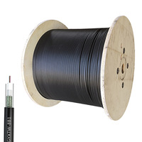 Aplikasi saluran udara atau udara luar ruangan GYXTW 12 Core kabel serat optik lapis baja
