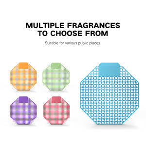 Tamis d'urinoir parfumé FANDA, design plat à pointes pour les toilettes publiques, fabriqué à Taiwan - Product Image 5