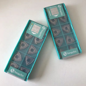 Plaquettes en carbure TaeguTec WNMG080404MT CT3000 OEM, outil de tournage externe pour tour CNC - Product Image 6