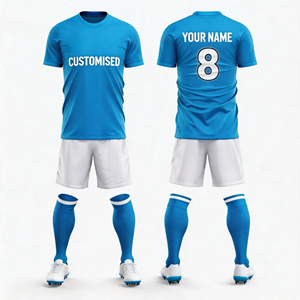 Jaket Anthem Boxy Custom Penjualan Langsung Pabrik Dunia 2026, Jersey Pemanasan Sepak Bola untuk Seragam Latihan Santai Musim Panas OEM - Product Image 1
