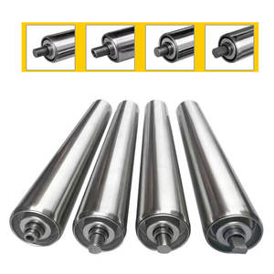 Конвейерный привод двойной звездочки из нержавеющей стали приводные конусные ролики Пружинные оцинкованные универсальные гравитационные конвейерные ролики - Product Image 2