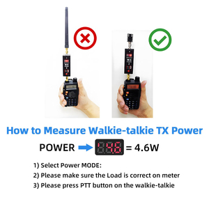เครื่องวัดกำลังวิทยุและค่า SWR รุ่น Surecom SW-33 SW33 100W สำหรับคลื่นวิทยุ VHF UHF <span class=keywords><strong>125</strong></span>-525 MHz อุปกรณ์เสริมสำหรับวิทยุสื่อสารแบบมือถือ เครื่องวัดอัตราส่วนคลื่นยืน - Product Image 3