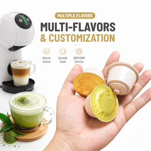 Capsules de Latte au Matcha Rafraîchissant Compatibles avec les Dosettes Dolce Gusto – Boisson Instantanée Saine au Thé Vert – Vente en Gros - Product Image 5