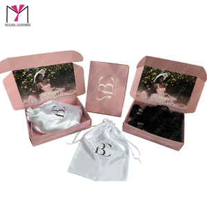 2026 new product Customized Logo Wig <b>Gift</b> Paper <b>Box</b> with stain bag - Product Image 1