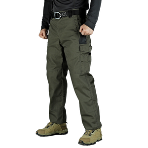 Pantalons tactiques décontractés pour hommes Pantalons de <span class=keywords><strong>randonnée</strong></span> d'extérieur de <span class=keywords><strong>grande</strong></span> <span class=keywords><strong>taille</strong></span>, résistants à l'usure et aux rayures, avec techniques brodées - Product Image 2
