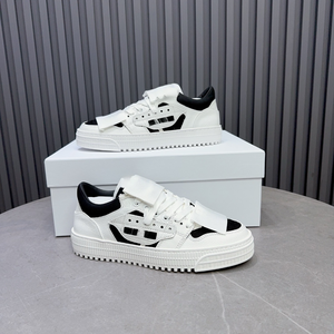 Zapatillas Urbanas para Hombre, Estilo Urbano, para Uso Diario, Antideslizantes, con Suela Acanalada, Parte Superior Cosida con Bloques de Color, Cómodas para Salidas Urbanas, Amiris - Product Image 4