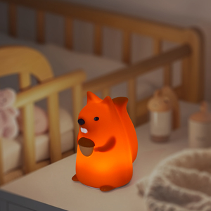 Veilleuse USB pour enfants, capteur en silicone, lampe de table LED, petite lumière lunaire, lampe de chevet pour enfants, bébé, lampe de nuit - Product Image 3