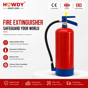 Extintor de Incendios de Polvo Seco Portátil HOWDY Mexico Valve DCP, Equipo Contra Incendios, Extintor Vacío con Precio de Fábrica OEM DOM - Product Image 1