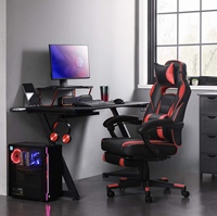 Nouveau Style PU prix de gros bon marché usine vente en gros 360 pivotant de haute qualité 360 chaise de jeu réglable en hauteur pivotante