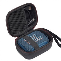 Sac de transport portable antichoc en EVA pour enceintes Bluetooth GO5 GO4, étui extérieur étanche anti-rayures à coque rigide avec poche en maille