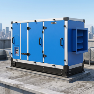 Unidad de Tratamiento de Aire Industrial (UTA), Sistema de Ventilación HVAC Modular, Equipo de Filtración de Aire con Aislamiento de Doble Pared para Uso Comercial - Product Image 1