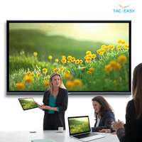 65 İnç Android/Linux Sistemli 8+128GB 4K İnteraktif Beyaz Tahta, Kalemli Eğitim/Şirket Ofis Beyaz Tahtası, Yapay Zeka Fonksiyonlu IFPD