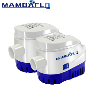 Pompe de cale automatique solaire miniature Mambaflo 12V 24V 750GPH 1100GPH avec interrupteur à flotteur – Liste de prix des pompes submersibles - Product Image 1