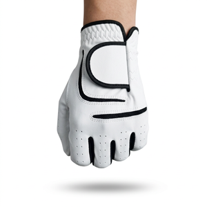 Gants de golf en cuir Cabretta SCS Indonésie, professionnels, unisexes, à doigts complets, respirants, antidérapants, protection UV, imperméables - Product Image 2