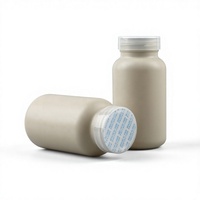 Bouteille en plastique HDPE de 100 ml à prix fabricant, pot pour pilules et capsules, emballage de médicaments avec couvercle à vis