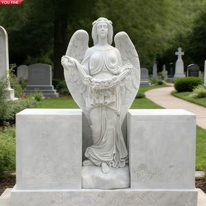 YOUFINE Pierre tombale en granit noir en forme de cœur de cygne avec design livre ouvert, marqueur commémoratif familial - Product Image 6