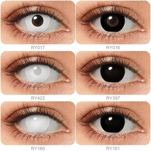 무료 배송 Pseyeche 콘택트 렌즈 화이트 할로윈 콘택트 렌즈 sharingan 코스프레 아이 렌즈 렌즈 드 콘택트 - Product Image 6
