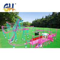 Manège familial conçu pour une expérience fluide sur rail dans les projets de parcs d'attractions commerciaux