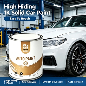 Peinture automobile solide 1K haute couvrance, facile à réparer, anti-décoloration  Peinture de finition automobile anti-jaunissement pour atelier de carrosserie - Product Image 6