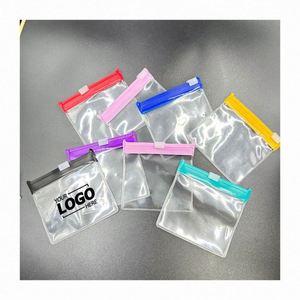 Customizable Clear <b>EVA</b> Zipper Pouches - Small Waterproof Bags for Jewelry, Pills & Documents - Promotional Gifts - Product Image 1
