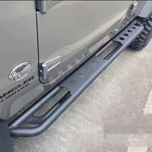 Lantsun J49 accessoires de voiture adaptés pour Jeep Wrangler JK 07-17 plate-forme de barre latérale <span class=keywords><strong>marchepied</strong></span> latéral <span class=keywords><strong>2</strong></span> pédales de porte - Product Image 2