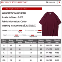 T-shirt en coton à col rond et épaules tombantes, teinture réactive écologique, pour une consommation durable et une chaîne d'approvisionnement verte tendance