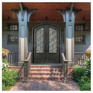 Nouvelle conception, fournisseur chinois, portail <span class=keywords><strong>de</strong></span> villa <span class=keywords><strong>de</strong></span> style européen, portail en fer, cour, <span class=keywords><strong>garage</strong></span>, <span class=keywords><strong>porte</strong></span> en fer antivol <span class=keywords><strong>de</strong></span> grande taille - Product Image 3