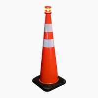 Feux de signalisation routière à LED haute visibilité, recharge solaire, balise clignotante, plastique ABS PC, PVC blanc renforcé, protection IP66