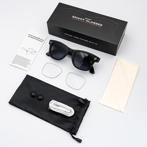 Gafas Inteligentes SANVNET GS4 MAX 2026 con Lentes Dobles, Gafas de Sol con Cámara de Video 4K de 8MP, Auriculares con IA ChatGP, Gafas Inteligentes 2026 - Product Image 4