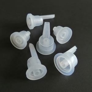 Gotero de tapón interno reductor de orificio de plástico para botella de vidrio 18mm 20mm - Product Image 2