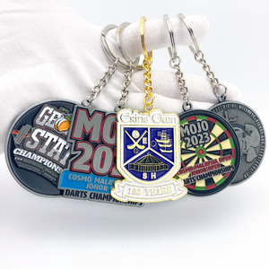 Llavero Personalizado de Fábrica al por Mayor, Diseño 2D 3D, Esmalte Suave, Logotipo Personalizado, Llavero de Aleación de Zinc - Product Image 3